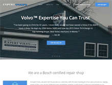 Tablet Screenshot of expertvolvo.com